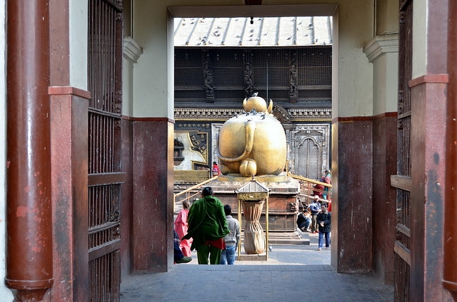 Interior of Pashupatinath Temple