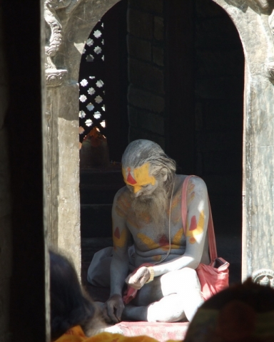 Holy Man Pashupatinath Temple