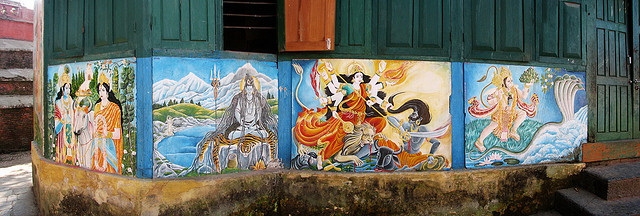 Paintings, Pashupatinath temple